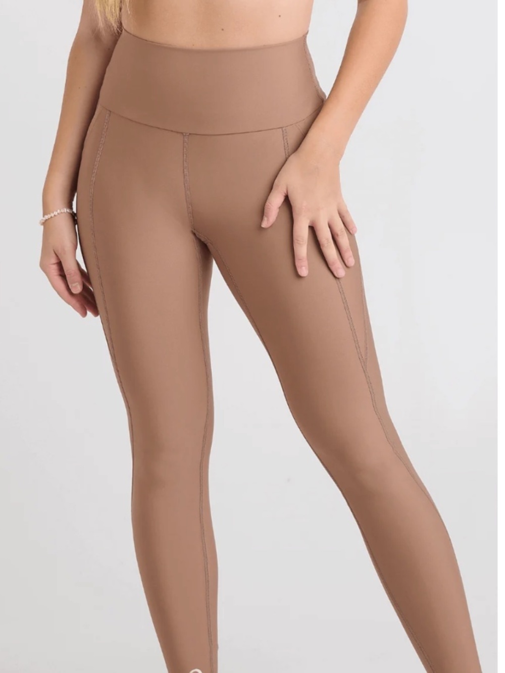 Oraki Ecomove Ultra High-Rise Legging with Pockets - Latte